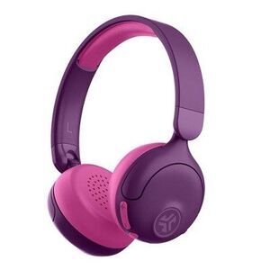 JLab -  JBuddies Bluetooth Wireless ANC Kids' Headpho Purple/Pink
